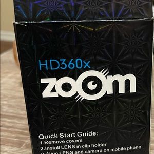 HD360x Zoom Mobile Phone Telescope
